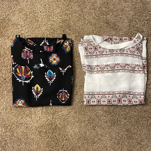 🎀LOFT EUC bundle of 2 shirts! 217 - Picture 1 of 7